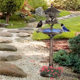 Bird Bath /Bird Feeder Bowl  ( Amazon Shipping)（Prohibited by WalMart） (Option: 36190845)
